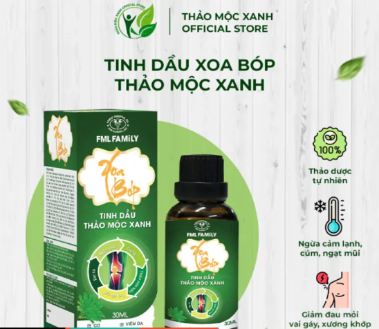 Tinh dầu xoa bóp FML 30ml